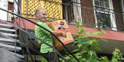 Le déménagement du nouveau maire !